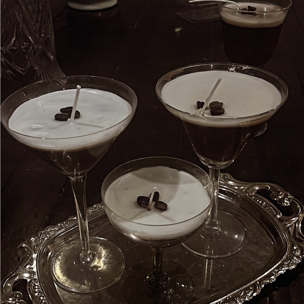 Expresso martini candles